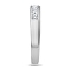Thumbnail Image 2 of 1/2 CT. T.W. Princess-Cut Diamond Nine Stone Wedding Band in Platinum (I/SI2)