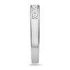 Thumbnail Image 2 of 1/2 CT. T.W. Princess-Cut Diamond Nine Stone Wedding Band in 14K White Gold (H/VS2)