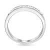 Thumbnail Image 3 of 1/2 CT. T.W. Princess-Cut Diamond Nine Stone Wedding Band in 14K White Gold (H/VS2)
