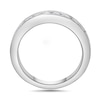 Thumbnail Image 3 of 1 CT. T.W. Princess-Cut Diamond Nine Stone Wedding Band in 14K White Gold (H/VS2)