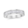 Thumbnail Image 1 of 1 CT. T.W. Princess-Cut Diamond Nine Stone Wedding Band in Platinum (H/VS2)