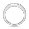 Thumbnail Image 3 of 1 CT. T.W. Princess-Cut Diamond Nine Stone Wedding Band in Platinum (H/VS2)