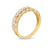 Thumbnail Image 3 of 3/4 CT. T.W. Diamond Triple Row Band in 10K Gold