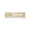 Thumbnail Image 4 of 3/4 CT. T.W. Diamond Triple Row Band in 10K Gold