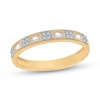 Thumbnail Image 0 of 1/6 CT. T.W. Baguette Diamond Alternating Quad Vintage-Style Band in 10K Gold