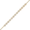 Thumbnail Image 1 of 1 CT. T.W. Certified Multi-Diamond Station Bracelet in 14K Gold (H/I1)