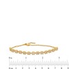 Thumbnail Image 4 of 1 CT. T.W. Certified Multi-Diamond Station Bracelet in 14K Gold (H/I1)