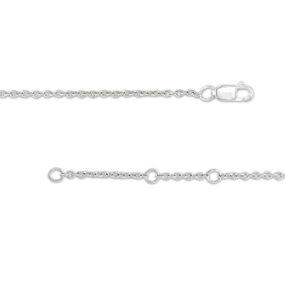 1 CT. T.w. Certified Multi-Diamond Station Bracelet in 14K White Gold (H/I1)
