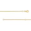 Thumbnail Image 3 of 3 CT. T.W. Certified Diamond Double Row Cross Pendant in 14K Gold (H/I1)