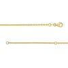 Thumbnail Image 3 of 1 CT. T.W. Certified Diamond Double Row Cross Pendant in 14K Gold (H/I1)