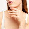 Thumbnail Image 2 of 5/8 CT. T.W. Pear-Shaped Diamond Layered Twist Split Shank Engagement Ring in 10K Gold