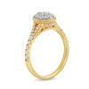 Thumbnail Image 3 of 3/4 CT. T.W. Pear Multi-Diamond Split Shank Engagement Ring in 10K Gold