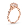 Thumbnail Image 3 of 3/4 CT. T.W. Oval Multi-Diamond Split Shank Engagement Ring in 10K Rose Gold