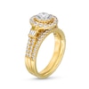 Thumbnail Image 3 of 1 CT. T.W. Diamond Double Row Bridal Set in 10K Gold
