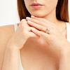 Thumbnail Image 2 of 1-1/4 CT. T.W. Pear Multi-Diamond Three Piece Bridal Set in 10K Gold