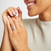 Thumbnail Image 2 of 1-1/4 CT. T.W. Pear Multi-Diamond Three Piece Bridal Set in 10K Rose Gold