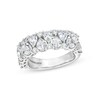Thumbnail Image 1 of TRUE Lab-Grown Diamonds by Vera Wang Love 3 CT. T.W. Pear Mirror Band in 14K White Gold (F/VS2)