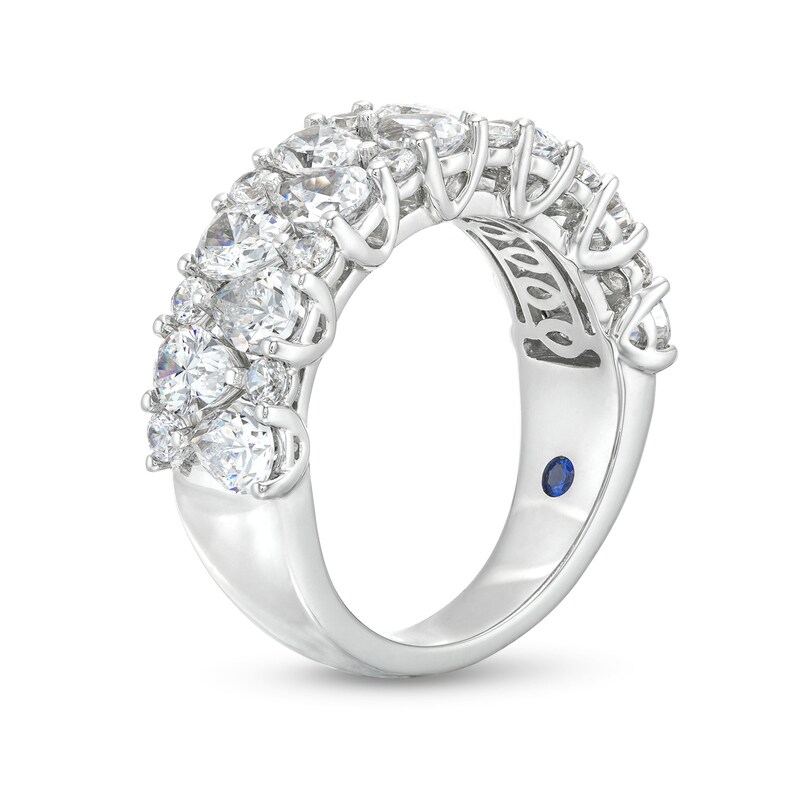 Main Image 3 of TRUE Lab-Grown Diamonds by Vera Wang Love 3 CT. T.W. Pear Mirror Band in 14K White Gold (F/VS2)