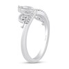 Thumbnail Image 2 of Enchanted Disney Cinderella 1/10 CT. T.W. Diamond Carriage Ring in Sterling Silver