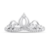 Thumbnail Image 3 of Enchanted Disney Cinderella 1/10 CT. T.W. Diamond Carriage Ring in Sterling Silver