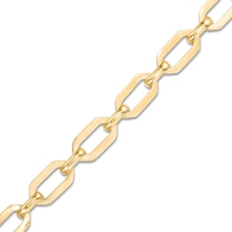 Italian Gold 15.0mm Cheval Link Chain Bracelet in Hollow 14K Gold - 7.5&quot;