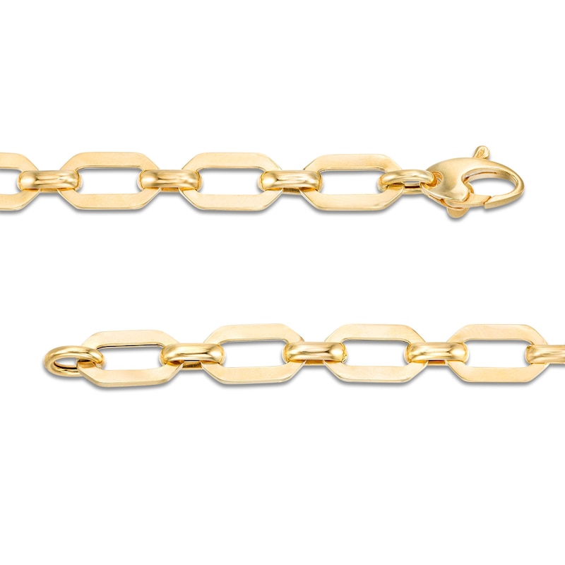 Italian Gold 15.0mm Cheval Link Chain Bracelet in Hollow 14K Gold - 7.5"