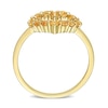Thumbnail Image 5 of Citrine Outline Heart Ring in 10K Gold