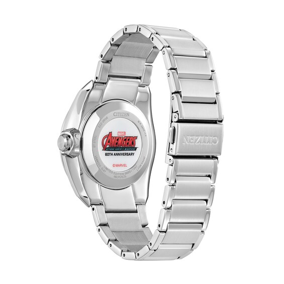 Men's Citizen Eco-Drive® Comic Book Avengers Beyond Earth’s Mightiest 60th Anniversary Watch (Model: Aw2080-64W)