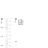 Thumbnail Image 4 of 1/2 CT. T.W. Certified Lab-Grown Diamond Solitaire Pendant and Stud Earrings Set in 14K White Gold (F/VS2)