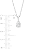 Thumbnail Image 3 of 1 CT. T.W. Certified Lab-Grown Diamond Solitaire Pendant and Stud Earrings Set in 14K White Gold (F/VS2)