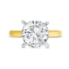 Thumbnail Image 3 of 4 CT. Certified Lab-Grown Diamond Solitaire Engagement Ring in 14K Gold (I/SI2)