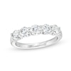 Thumbnail Image 1 of 1-1/2 CT. T.W. Lab-Grown Diamond Five Stone Band in 10K White Gold (I/SI2)