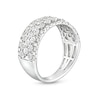 Thumbnail Image 3 of 1/4 CT. T.W. Diamond Edge Multi-Row Band in 10K White Gold