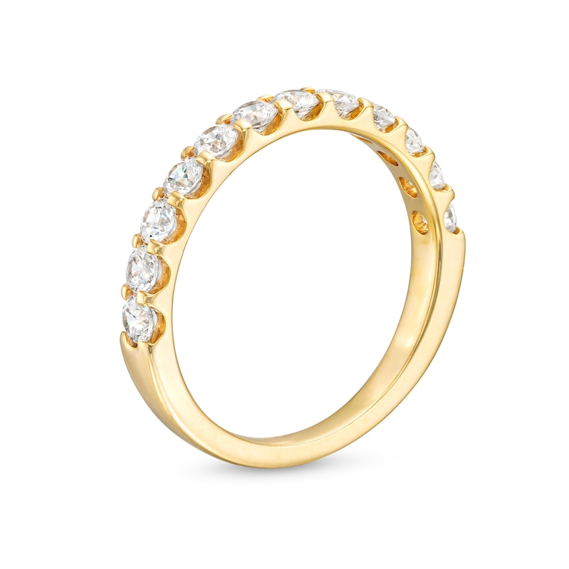 Main Image 3 of 3/4 CT. T.W. Diamond Wedding Band in 10K Gold