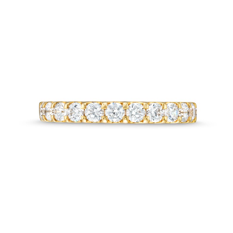 Main Image 4 of 3/4 CT. T.W. Diamond Wedding Band in 10K Gold
