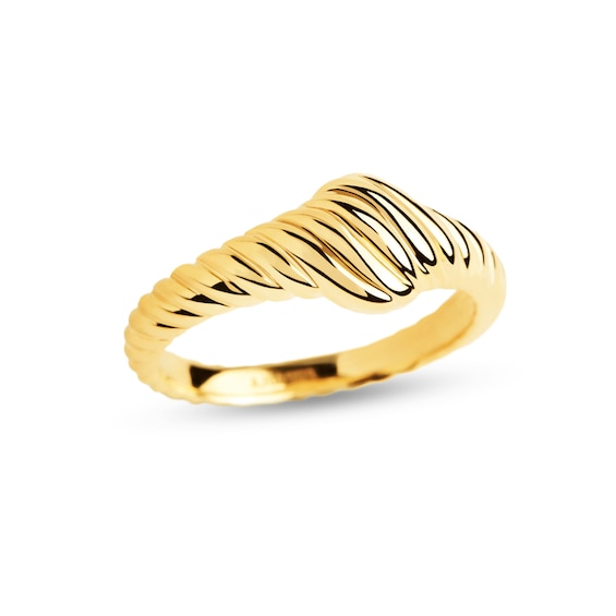 PDPAOLAâ¢ at Zales Ribbed Ring in 18K Gold