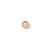 Thumbnail Image 1 of PDPAOLA™ at Zales 1/20 CT. Lab-Grown Diamond Solitaire Square Single Stud Earring in 18K Gold