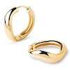 Thumbnail Image 1 of PDPAOLA™ at Zales Wavy Hoop Earrings in 18K Gold