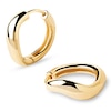 Thumbnail Image 0 of PDPAOLA™ at Zales Wavy Hoop Earrings in 18K Gold