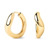 Thumbnail Image 1 of PDPAOLA™ at Zales Wavy Hoop Earrings in 18K Gold