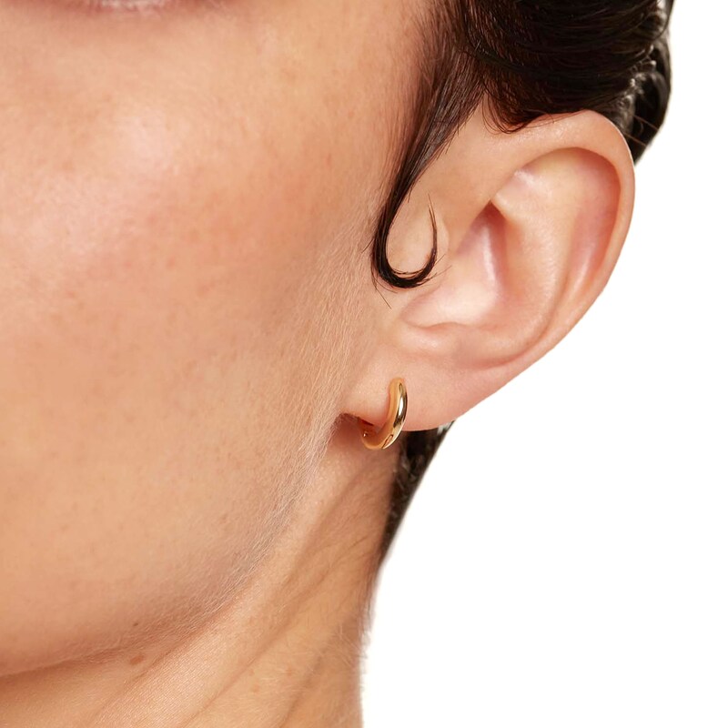 Main Image 4 of PDPAOLA™ at Zales 12.0mm Hoop Earrings in 18K Gold