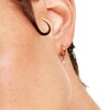 Thumbnail Image 3 of PDPAOLA™ at Zales 1/5 CT. T.W. Lab-Grown Diamond Solitaire Drop Hoop Earrings in 18K Gold