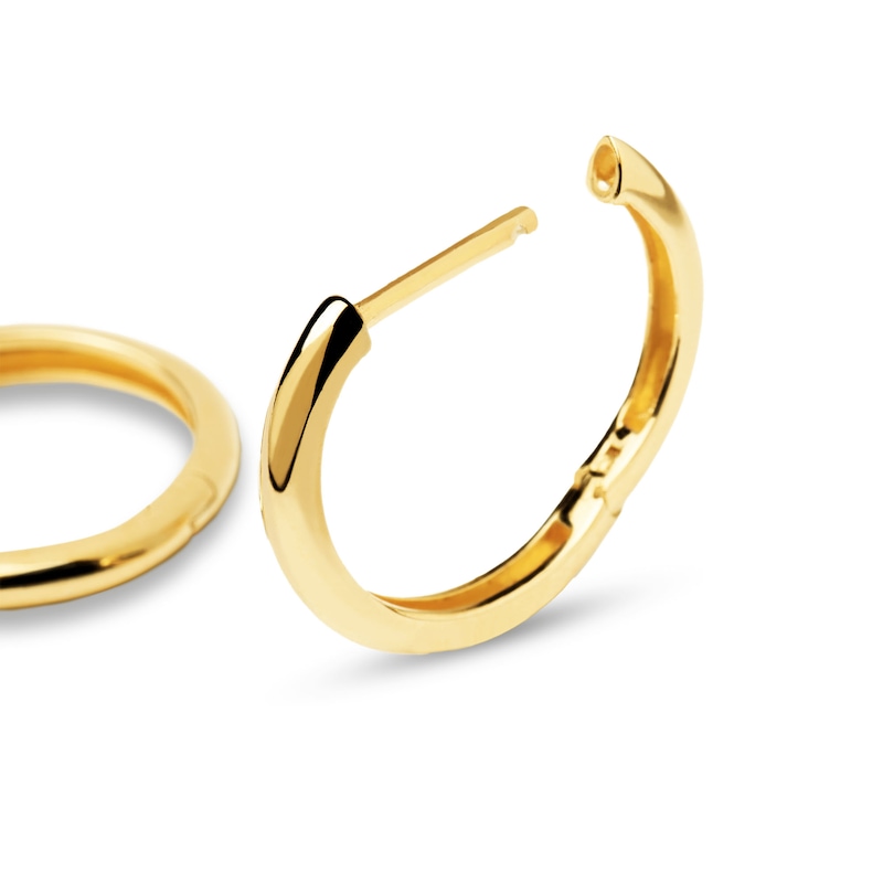 PDPAOLA™ at Zales 2.45mm Huggie Hoop Earrings in 18K Gold