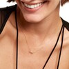 Thumbnail Image 2 of PDPAOLA™ at Zales 1/15 CT. T.W. Lab-Grown Diamond Five Stone Bar Necklace in 18K Gold - 19.5"