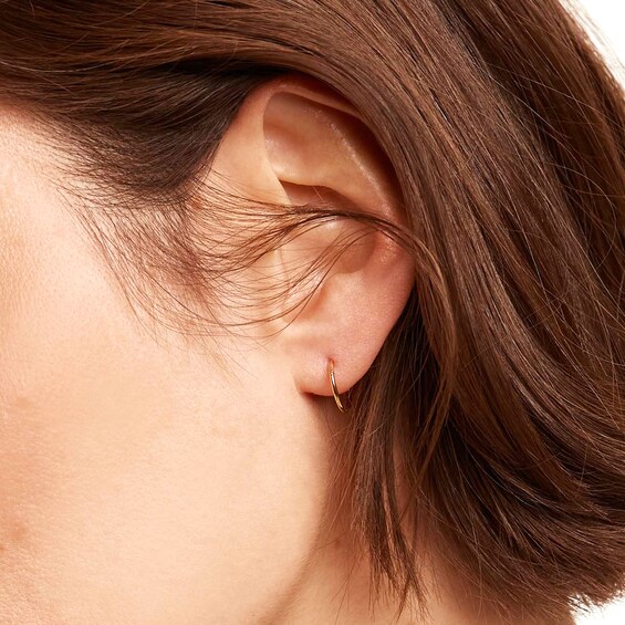 PDPAOLAâ¢ at Zales Endless 12.0mm Hoop Earrings in 18K Gold