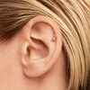 Thumbnail Image 1 of PDPAOLA™ at Zales 1/10 CT. T.W. Lab-Created Diamond Burst Single Stud Earring in 18K Gold