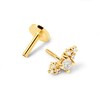 Thumbnail Image 3 of PDPAOLA™ at Zales 1/10 CT. T.W. Lab-Created Diamond Burst Single Stud Earring in 18K Gold