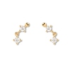 Thumbnail Image 5 of PDPAOLA™ at Zales 1/8 CT. T.W. Lab-Grown Diamond Duo Drop Single Stud Earring in 18K Gold