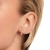 Thumbnail Image 3 of PDPAOLA™ at Zales 1/6 CT. T.W. Lab-Created Diamond Trio Drop Single Stud Earring in 18K Gold