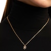 Thumbnail Image 2 of PDPAOLA™ at Zales Lab-Grown Diamond Accent Letter "E" Initial Pendant in 18K Gold